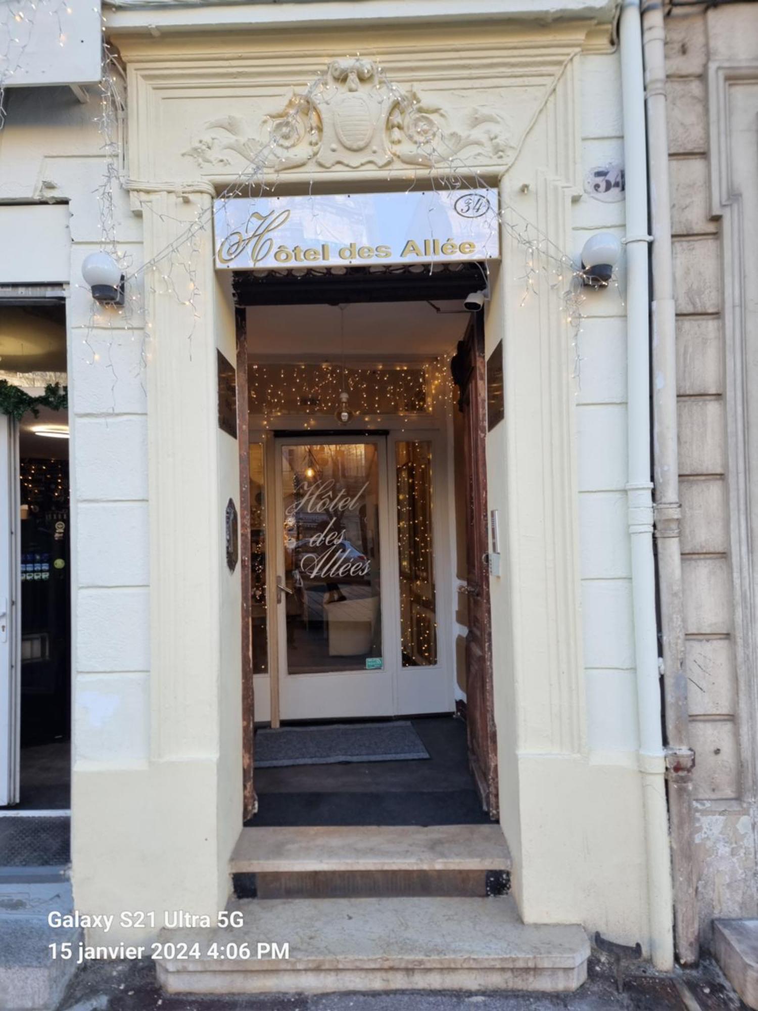 Hotel Des Allees Marseille Eksteriør billede